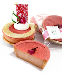 桜フロマージュタルト