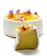 マンゴーシフォンケーキ